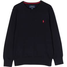 Ralph Lauren Kid's Cotton Logo Embroidered Sweatshirt - Blue