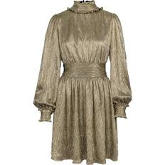 Gull - L Kjoler Love Lolita Addison Dress Gold