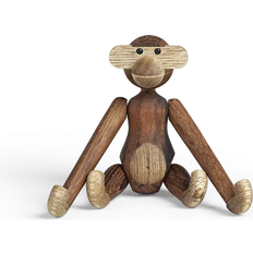 Brune Dekorasjoner Kay Bojesen Monkey Mini Teak Pyntefigur 9.5cm
