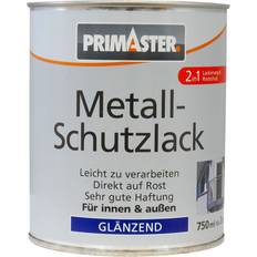 Primaster metallschutzlack ral 9005 Metallfarbe Schwarz 0.75L