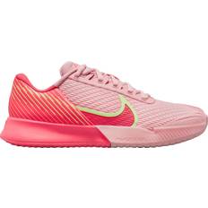 Nike Pink Racket Sport Shoes Nike Vapor Pro Women's Tennis Shoes Pink Bloom/Barely Volt/Adobe