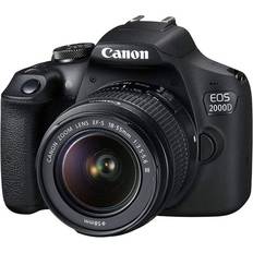 Optical Mirrorless Cameras Canon EOS 2000D + EF-S 18-55mm F3.5-5.6 DC III + EF 75-300mm F4-5.6 III