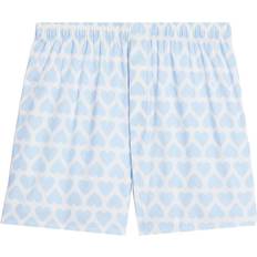 Ami Paris White Men's Underwear Ami Paris Blue de Cœur Boxers