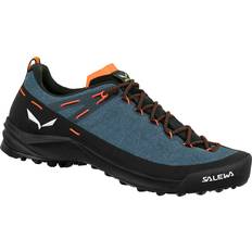 Salewa Joggesko Salewa Wildfire Canvas Dark Denim/Black Men's Shoes Black