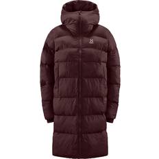 Haglöfs Long Mimic Parka Women - Burgundy/Brown