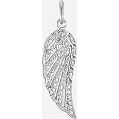 Herren Charms & Anhänger Grace amor amor Motivanhänger für Damen, 925 Sterling Silber Flügel Anhänger 1.0 pieces