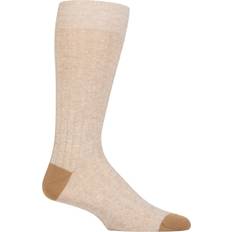 Linen - Men Socks Pantherella Men's Hamada Cotton Crew Socks LINEN