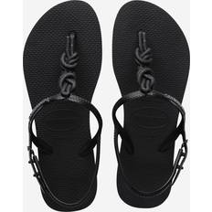 Havaianas Damen Twist Plus Blackblack Sandale, Schwarz