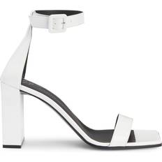 Giuseppe Zanotti Shangay 85mm heeled sandals women Polyurethane/Leather/Leather/Polyester White
