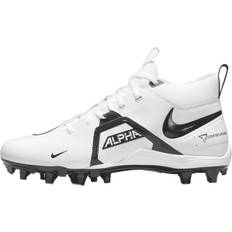 Nike Men's Alpha Menace Varsity Football Cleats, White/Black 100