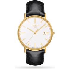 Uhren Tissot T9224101601100 Goldrun Sapphire 18K Gold Leather