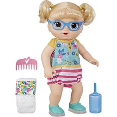 Baby Alive Magical Mixer Baby Doll, Strawberry Shake, Doll with Toy Blender, Baby Doll Set for Kids 3 and Up, Blonde Hair