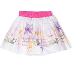 Monnalisa Floral Poplin Skirt - Multicolor