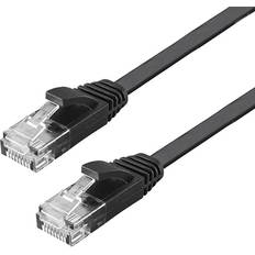 Nördic TP6F-5 Cat6 U/UTP Flat RJ45 - RJ45 M-M 5m