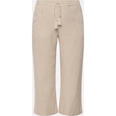 elastic waist capri pants