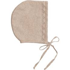 Huttelihut Luer Huttelihut Lily Baby Beanie with Lace – Camel