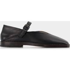 LEMAIRE Ballerinas Black Leather black