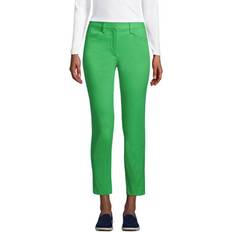 Lands' End Slim Fit 7/8-Chinos, Damen, Größe:46 regular, Grün, Baumwoll-Mischung, Grün