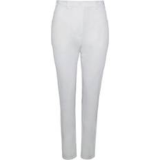 Glenmuir Ladies Lightweight Stretch Performance Golf Trousers White Regular [29"]