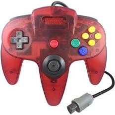 Honson Controller for Nintendo 64 - Transparent Red