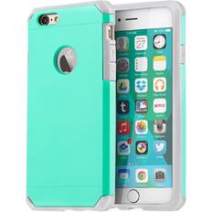 ImpactStrong iPhone 6 6s Case, Heavy Duty Dual Layer Protection Cover Heavy Duty Case for Apple iPhone 6 6s Mint