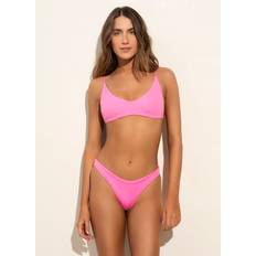 Maaji Bombon Pink Omg Sporty Bralette Bikini Top Pink