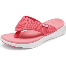 DREAM PAIRS Women's Breeze-1 Arch Support Flip Flops Comfortable