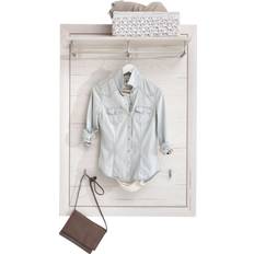 Hom`in Wardrobe Panel White Kleiderhänger 82x115cm