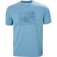 Helly Hansen T-shirts & Tank Tops Helly Hansen Skog Recycled Graphic Short Sleeve T-shirt Blue Man