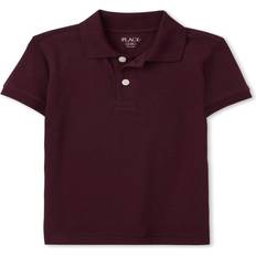 The Children's Place Boys Uniform Pique Polo - Redwood