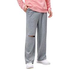 Shein M - Men Pants Shein Manfinity EMRG Men Cutout Straight Leg Sweatpants