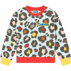 Kenzo Kid's Tokyo Paris Flower Animal Skin Sweatshirt - Cream