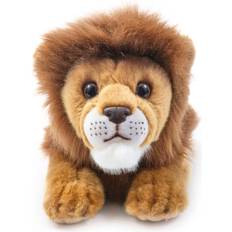 Soft Toys Bearington King the Lion: Realistic Plush Ultra-Soft 14” Long Stuffed Animal Toy Made With Premium Fill and Poseable Limbs; Surface Washable, Great Gift for Boys, Girls and Wildlife Lovers of All Ages