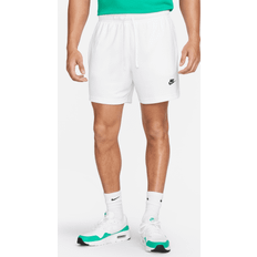 Nike L - Men - White Pants & Shorts Nike Mens Club Mesh Flow Shorts Mens White/Black
