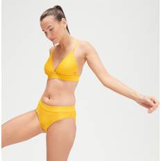 Gelb Bikini-Sets Speedo Women's Banded Triangle Bikini Mango