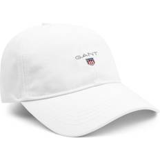 Gant Damen Caps Gant Damen Cotton Twill Cap Baumwollcap, White, Einheitsgröße