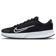 Nike 43 Schlägersportschuhe Nike Court Vapor Damen-Tennisschuh für Hartplätze weit Schwarz