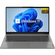 Lenovo IdeaPad 3 Laptop, 15.6" FHD Anti-Glare Display, Intel Core i3-1115G4 Processor, Intel UHD Graphics, Fingerprint Reader, Remote Work Ready, Grey, Windows 11 Home in S Mode(20GB RAM | 1TB SSD)