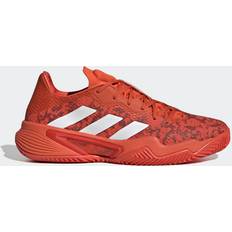 Adidas Barricade Tennis Shoes Preloved Red Mens