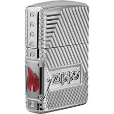 Zippo Logo Design Lighter Style Chrome