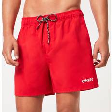 Røde Badebukser Oakley Men's Beach Beachshort Red