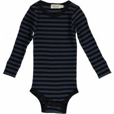 MarMar Copenhagen Plain Body LS Modal Stripes - Black/Blue