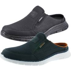 Rieker Herren Pantoletten Rieker Herren Clogs Blau