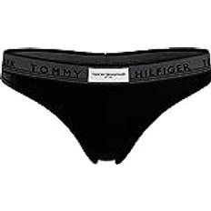 Tommy Hilfiger Herren Slips Tommy Hilfiger Stringtanga UW0UW04812 Schwarz