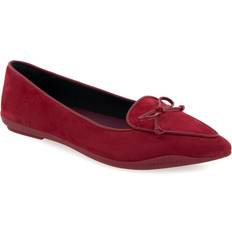 Aerosoles Doran Flat Pomegranate Suede Pomegranate Suede