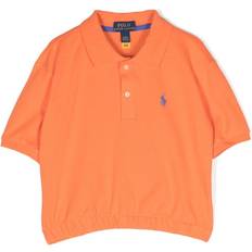Ralph Lauren Kid's Pony Cotton Polo Shirt - Carrot Orange