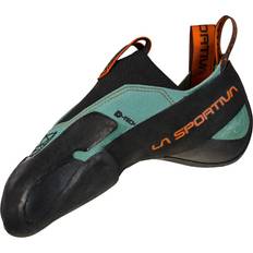 La Sportiva Men Climbing Shoes La Sportiva La Sportiva Mens Mantra Rock Climbing Shoes, Arctic/Flame