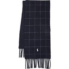 Polo Ralph Lauren Men Scarfs Polo Ralph Lauren Reversible Gents Scarf Hunter Navy