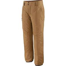 Patagonia Men Pants Patagonia Men's Insulated Powder Town Pants Grayling Brown