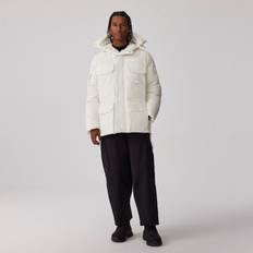 Men - Shell Jackets - White Canada Goose White Expedition Down Jacket